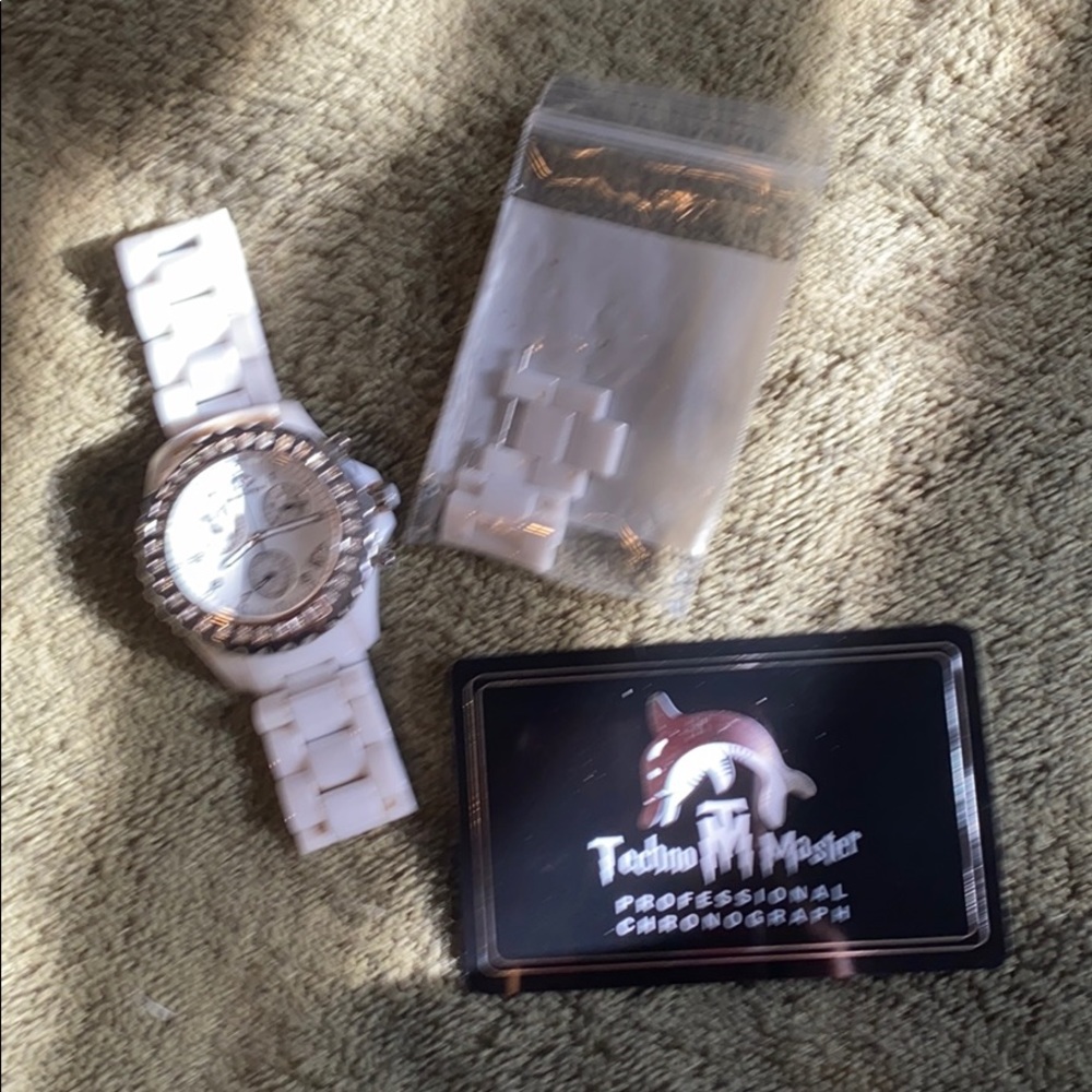 Authentic Techno Master Diamond Bezel Ladies - image 1